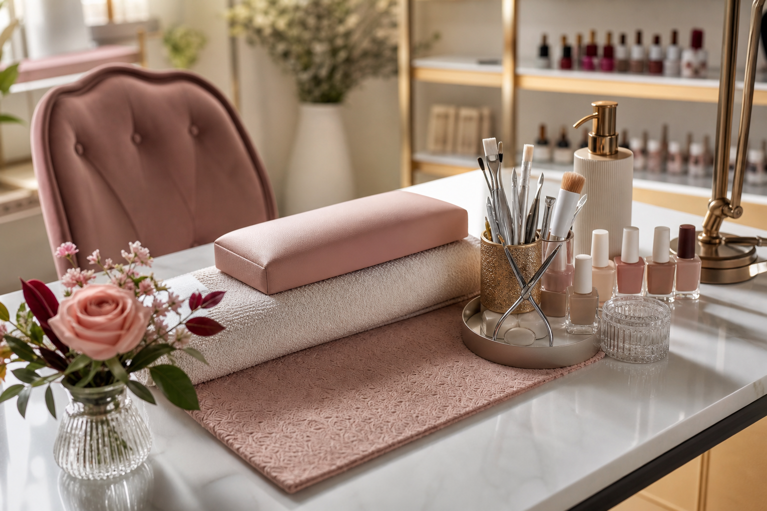 Manicure werkplek
